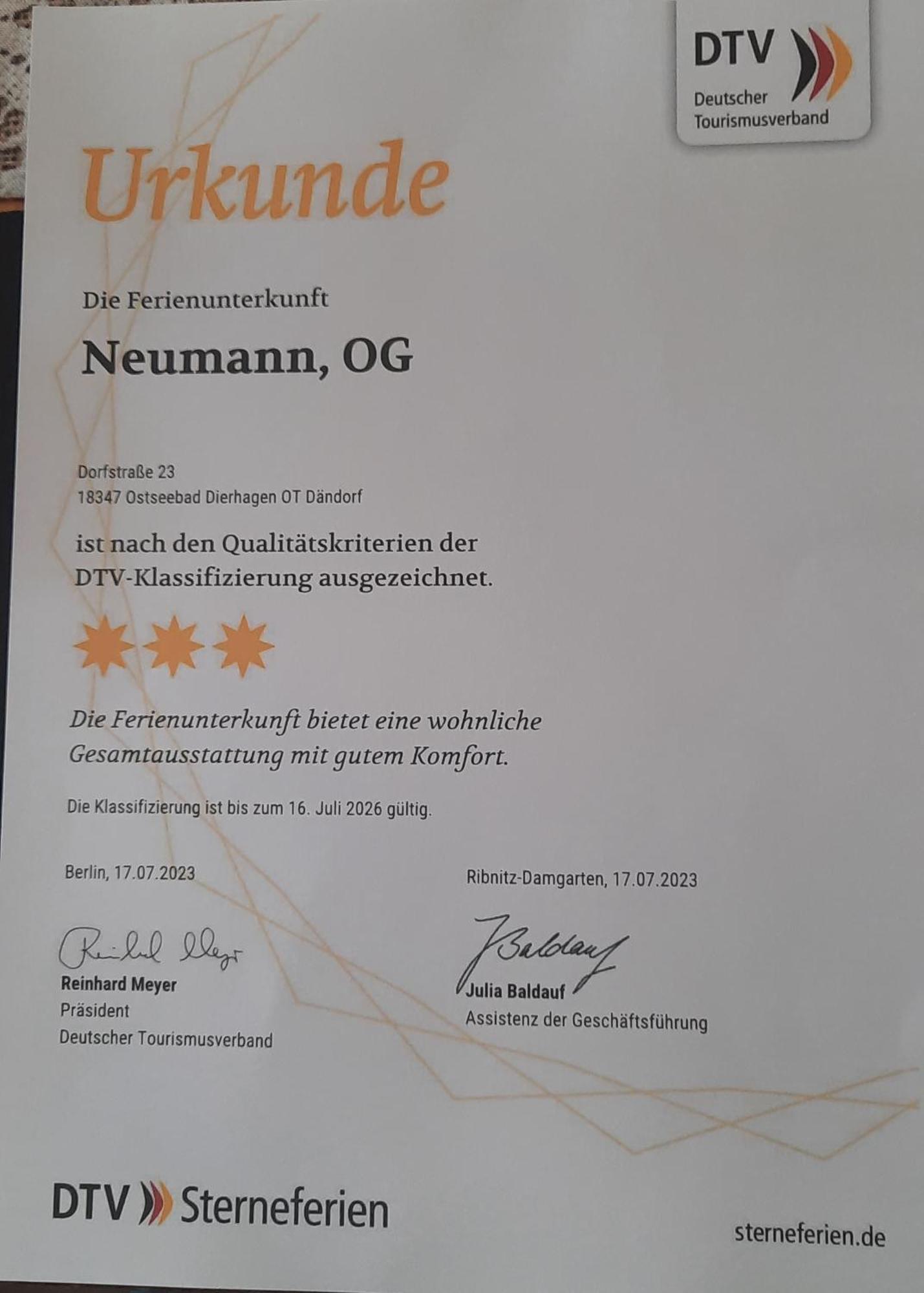 3***Ferienwohnungen Neumann Dandorf Экстерьер фото